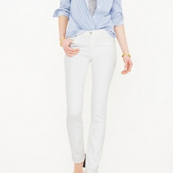 J. Crew Denim - J. CREW Matchstick Jean In White 26.